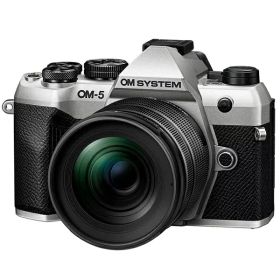 【10年間保証付き】[OM SYSTEM] OM-5 Mark II 12-45mm F4.0 PRO レンズキットシルバー (OM SYSTEM 夏のキャッシュバック対象商品 2026年6月26日～9月13日）