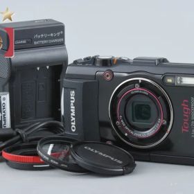 【中古】OLYMPUS オリンパス STYLUS TG-3 Tough ブラック 防水デジタルカメラ シャッター回数僅少