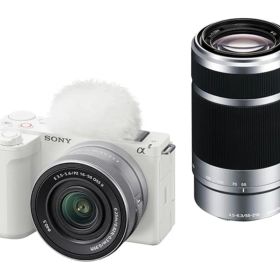 【新品/在庫あり】SONY VLOGCAM ZV-E10M2X ダブルズームレンズキット ホワイト ミラーレスカメラ ブログカム ソニー