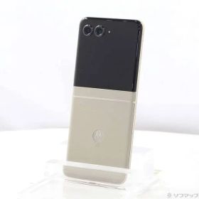 ソフマップ 〔中古品〕 motorola razr 50s 256GB サンドクリーム MOSAJ2 Softbank SIMフリー【196】