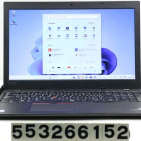 lenovo ThinkPad L590 Core i3 8145U 2.1GHz/8GB/256GB(SSD)/15.6W/FWXGA(1366x768)/Win11【中古】【20260729】