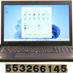 lenovo ThinkPad L590 Core i3 8145U 2.1GHz/8GB/256GB(SSD)/15.6W/FWXGA(1366x768)/Win11【中古】【20260729】