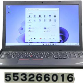 lenovo ThinkPad L590 Core i3 8145U 2.1GHz/8GB/256GB(SSD)/15.6W/FWXGA(1366x768)/Win11【中古】【20260729】