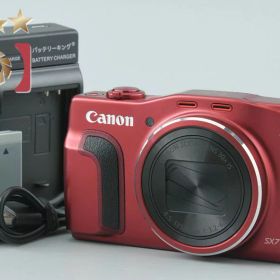【中古】Canon キヤノン PowerShot SX710 HS レッド コンパクトデジタルカメラ