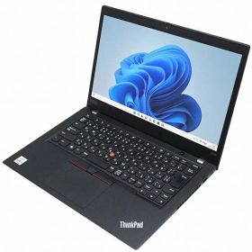lenovo ThinkPad X390 Windows11 64bit WEBカメラ Core i5 10210U メモリー8GB 高速SSD256GB 無線LAN B5サイズ モバイル フルHD液晶 ノートパソコン【中古】【30日保証】1752573
