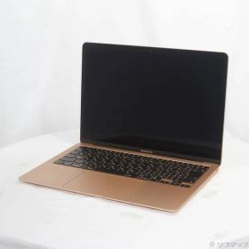ソフマップ 〔中古品〕 MacBook Air 13.3-inch Late-2020 MGND3J／A Apple M1 8コアCPU_7コアGPU 8GB SSD256GB ゴールド 〔26.3 Tahoe〕【269】