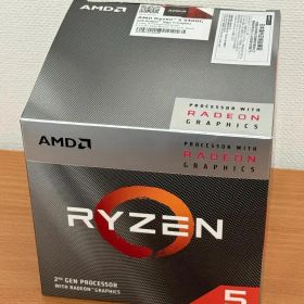 AMD Ryzen 5 3400G BOX 国内正規品 Socket AM4対応