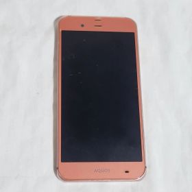 au シャープ AQUOS SHV34 コーラルピンク