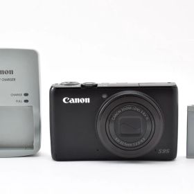 ★美品★Canon キャノン PowerShot S95 ブラック コンパクトデジタルカメラ★V10H #54
