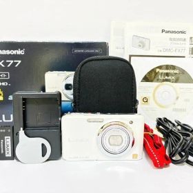 【美品・付属品完備】Panasonic LUMIX DMC-FX77 ホワイト