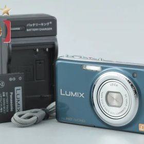 【中古】Panasonic パナソニック LUMIX DMC-FX77 スエードブルー コンパクトデジタルカメラ