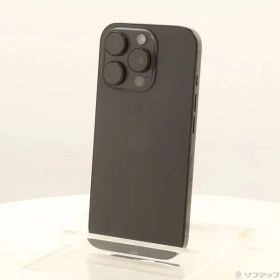 ソフマップ 〔中古品〕 iPhone16 Pro 128GB ブラックチタニウム MYMV3J／A SIMフリー【368】
