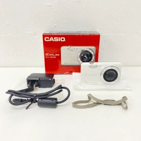 O CASIO EXILIM EX-ZS26 ホワイト コンデジ カメラ 箱付き
