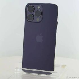 ソフマップ 〔中古品〕 iPhone14 Pro Max 256GB ディープパープル MQ9E3J／A SIMフリー【377】