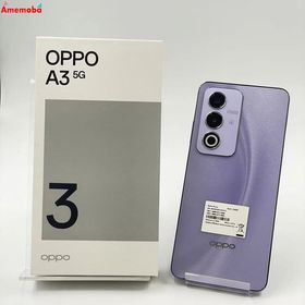 OPPO A3 5G 4GB/128GB パープル A402OP Y!mobile版SIMフリー 新