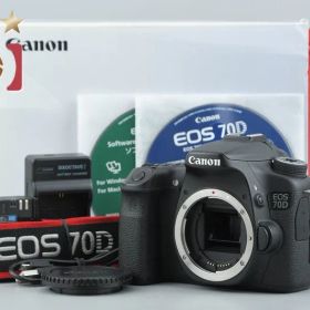 【中古】Canon キヤノン EOS 70D デジタル一眼レフカメラ 元箱付き