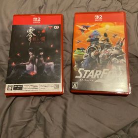 Nintendo Switch 2 ソフト 2本セット 零紅い蝶 STARFOX
