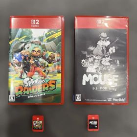 スプラトゥーン レイダースとMOUSE P.I. FOR HIREのセット