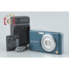 【中古】Panasonic パナソニック LUMIX DMC-FX77 スエードブルー コンパクトデジタルカメラ