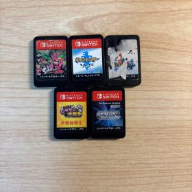 Switch ソフト 5本まとめ売り ポケモン スプラトゥーン2 妖怪ウォッチ4