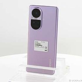 OPPO Reno10 Pro 5G 256GB グロッシーパープル CPH2541PL SIMフリー ［6.7インチ有機EL／Snapdragon 778G 5G／RAM:8GB／ナノSIM&eSI