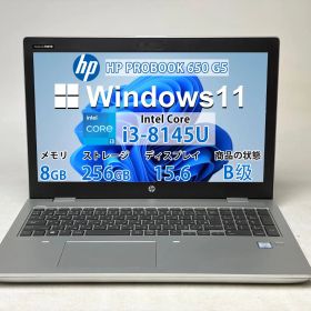 【良品】【7 日保証付き】HP PROBOOK 650 G5/Intel Core i3-8145U/8GB /SSD256GB /Windows /Office付き N2860_455