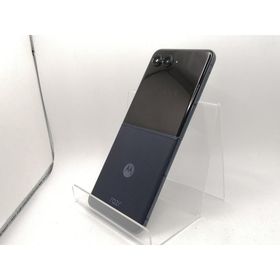 【中古】MOTOROLA SoftBank 【SIMフリー】 motorola razr 50 ultra ミッドナイトブルー 12GB 256GB【川崎駅前】保証期間１ヶ月【ランクA】