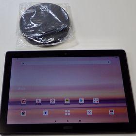 SIMフリー docomo シャープ dtab d-41A 純正スタンド付き タブレット ブラック