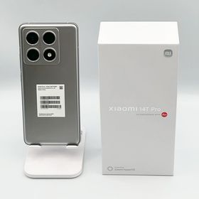 【バッテリー100％】SIMフリー Xiaomi 14T Pro 256GB チタングレー色
