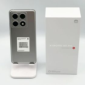 【バッテリー100％】SIMフリー Xiaomi 14T Pro 256GB チタングレー色