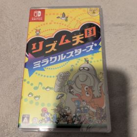 新作リズム天国 ミラクルスターズ Nintendo Switch新品未使用
