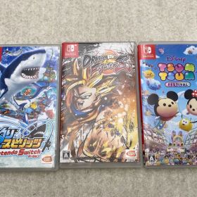 ▼ディズニー ツムツム フェスティバル 0013001893 ドラゴンボール ファイターズ 0012817030 釣りスピリッツ Nintendo Switchバージョン 0012956187 Switch ソフト 3点