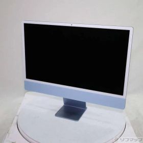 ソフマップ 〔中古品〕 iMac 24-inch Mid-2021 MGPL3J／A Apple M1 8コアCPU_8コアGPU 16GB SSD512GB ブルー 〔14.8 Sonoma〕【269】