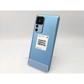 【中古】Xiaomi SoftBank 【SIMフリー】 Xiaomi 12T Pro ブルー 8GB 256GB【ECセンター】保証期間１ヶ月【ランクB】