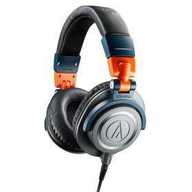 オーディオテクニカ スタジオ モニターヘッドホン 限定カラー ATH-M50x LAB 有線/スタジオレコーディング/ミキシング/DJ/トラックメイキング/ゲーミング