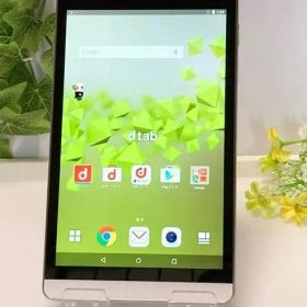 ファーウェイ dtab Compact d-02H シルバー docomo
