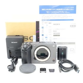 シャッター回数535回！★美品★SONY ILME-FX3 デジカメ 動作確認済み ソニー ミラーレス一眼 #91006