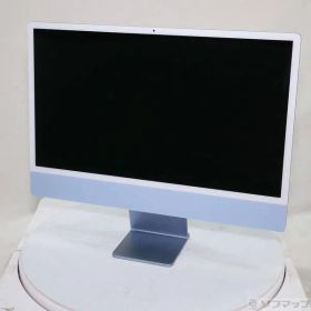 ソフマップ 〔中古品〕 iMac 24-inch Late-2023 MQRQ3J／A Apple M3 8コアCPU_10コアGPU 16GB SSD256GB ブルー 〔26.3 Tahoe〕【258】