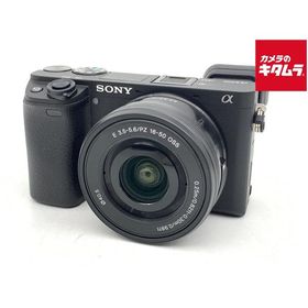 【中古】 【並品】 ソニー α6400 パワーズームレンズキット ブラック [ILCE-6400K B]