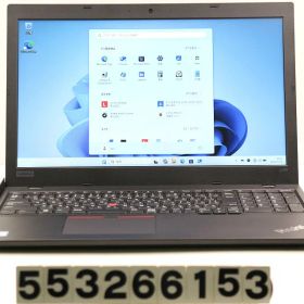 lenovo ThinkPad L590 Core i3 8145U 2.1GHz/8GB/256GB(SSD)/15.6W/FWXGA(1366x768)/Win11【中古】【20260729】