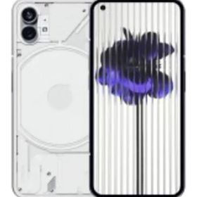 【中古】【安心保証】 Nothing Phone 1 A063[256GB/8GB] SIMフリー ホワイト