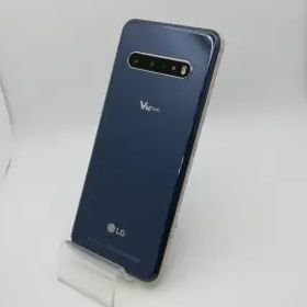 【中古】LG電子 SoftBank 【SIMロック解除済み】 LG V60 ThinQ 5G クラッシーブルー 8GB 128GB A001LG【新橋烏森通り】保証期間１ヶ月【