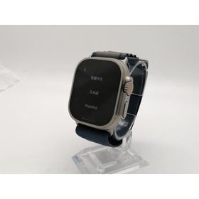 【中古】Apple Apple Watch Ultra2 49mm Cellular チタニウムケース/ブルーアルパインループ(L) MREQ3J/A【大須2】保証期間１ヶ月【ランクA】