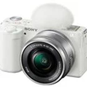 【新品】SONY VLOGCAM ZV-E10Y ダブルズームレンズキット [ホワイト]【送料無料】【即日発送、土祝日発送】