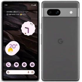 【中古】Google Pixel 9a G3Y1 128GB au版 SIMフリー スマホ 本体 Obsidian ブラック 赤ロム永久保証 レビューで1年保証 Aランク