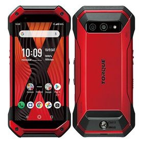 ★美品・仕事用に！超頑丈 TORQUE 5G KYG01 レッド ※液晶焼けあり