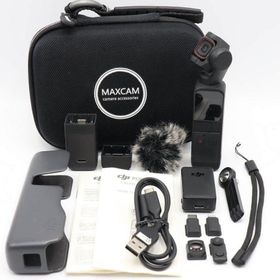 ボーナスストア+5％【美品】DJI POCKET 2 Creator Combo OP2CP2 ハンドヘルド アクションカメラ 4K ポケット クリエーター コンボ 本体