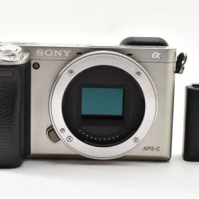 ★良品★ 《ショット数 17559回》 ソニー SONY α6000 ボディ シルバー ILCE-6000 #2591