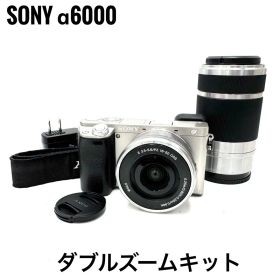 動作良好 Sony ソニー α6000 SELP1650 ダブルズームキット