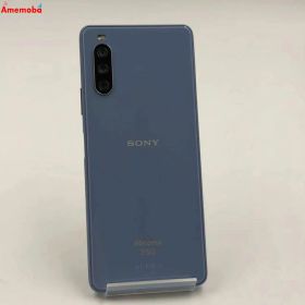 【中古】Xperia 10 III 128GB ブルー SO-52B docomo版SIMフリー